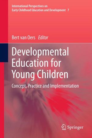 Cover of Developmental Education for Young Children