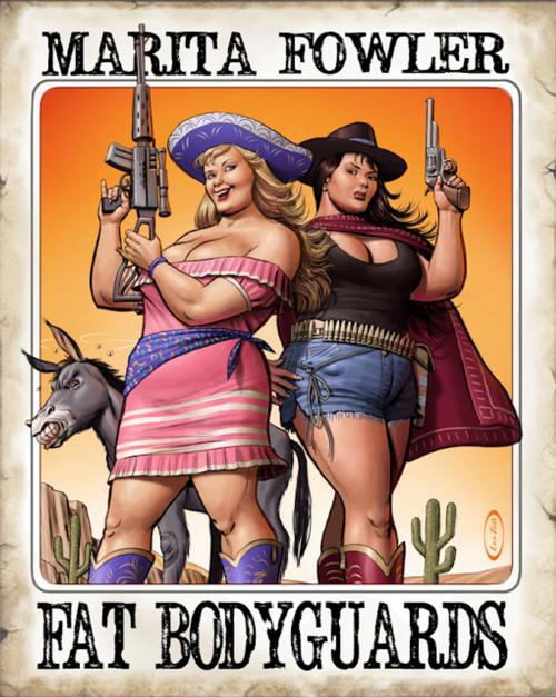 Cover of the book Fat Bodyguards by Marita Fowler, Scuttlebutt Press
