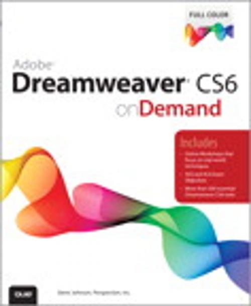 Cover of the book Adobe Dreamweaver CS6 on Demand by Steve Johnson, Perspection Inc., Pearson Education