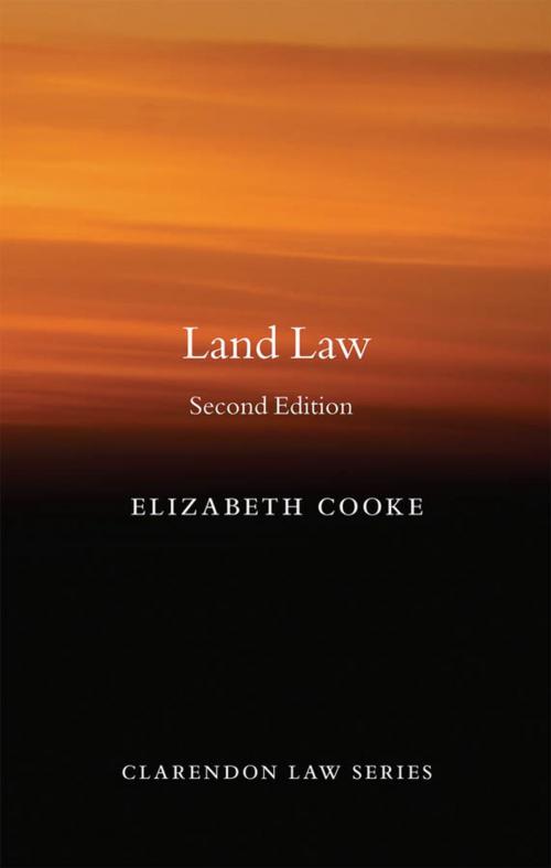 Cover of the book Land Law by Elizabeth Cooke, OUP Oxford