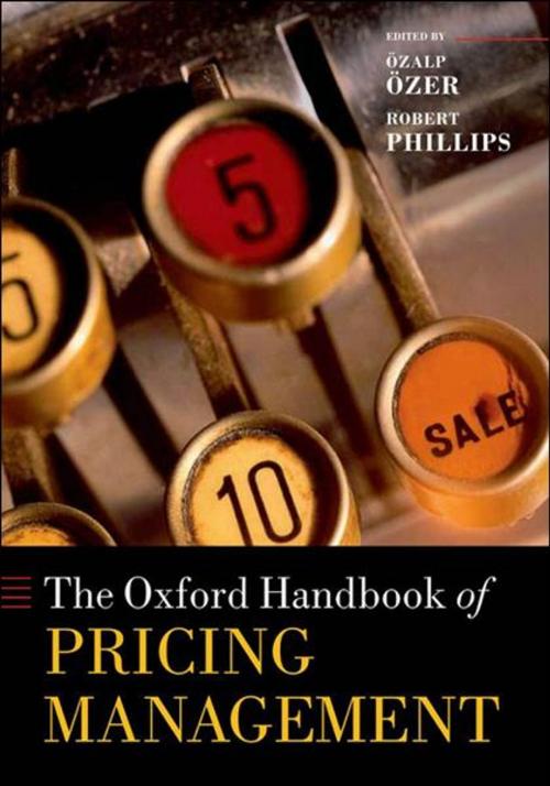 Cover of the book The Oxford Handbook of Pricing Management by , OUP Oxford