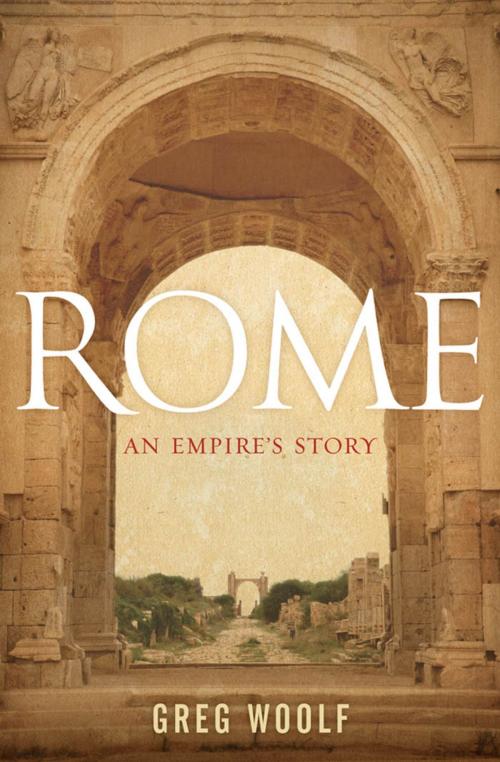 Cover of the book Rome:An Empire's Story by Greg Woolf, Oxford University Press, USA