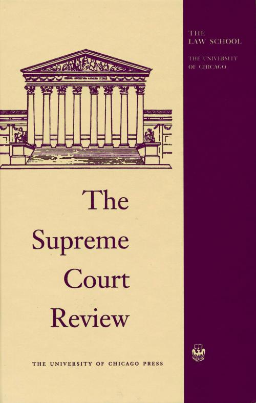 Cover of the book The Supreme Court Review, 2011 by , University of Chicago Press Journals