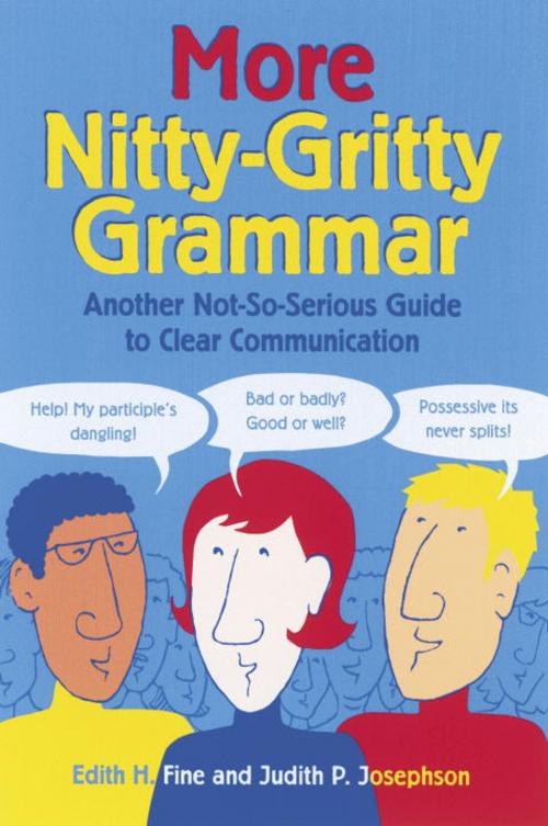 Cover of the book More Nitty-Gritty Grammar by Judith Pinkerton Josephson, Edith Hope Fine, Potter/Ten Speed/Harmony/Rodale