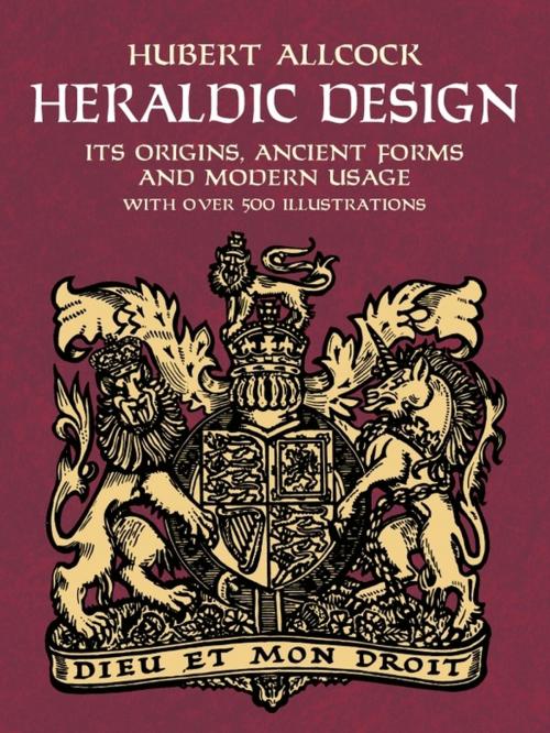 Cover of the book Heraldic Design by Hubert Allcock, Dover Publications