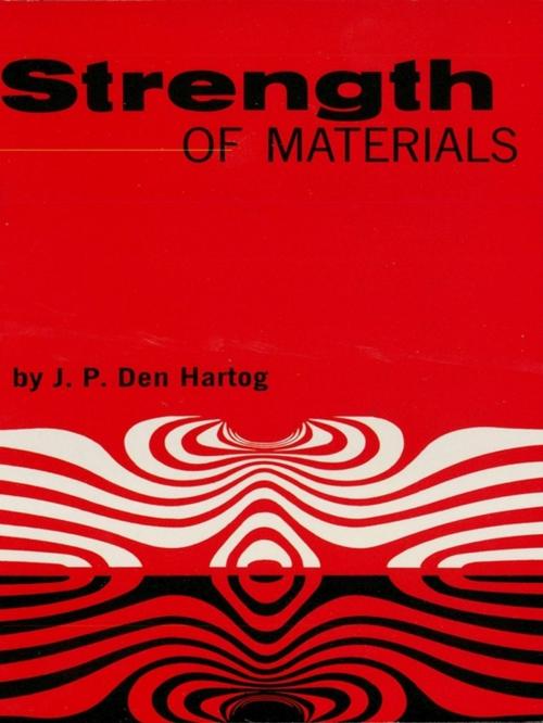Cover of the book Strength of Materials by J. P. Den Hartog, Dover Publications