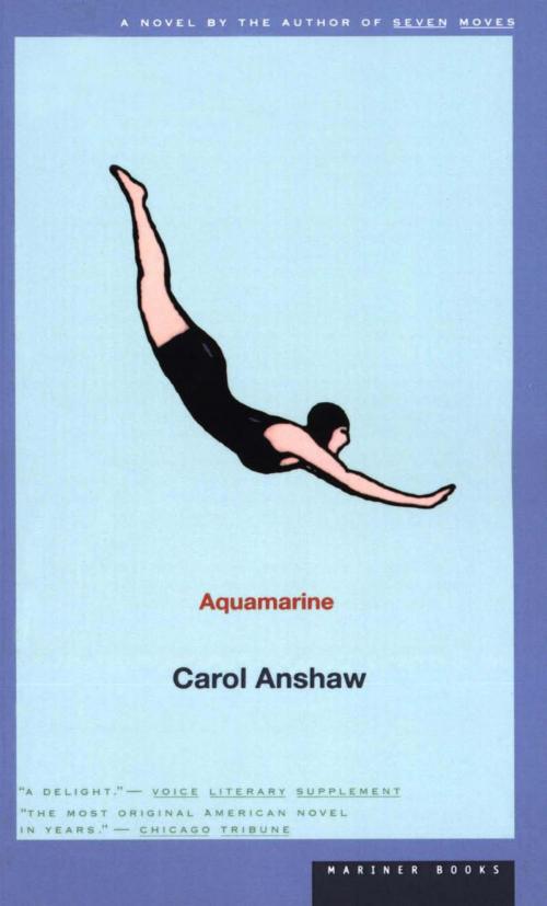 Cover of the book Aquamarine by Carol Anshaw, HMH Books