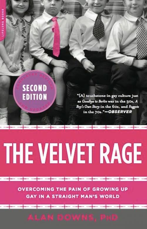 Cover of the book The Velvet Rage by Alan Downs, Hachette Books
