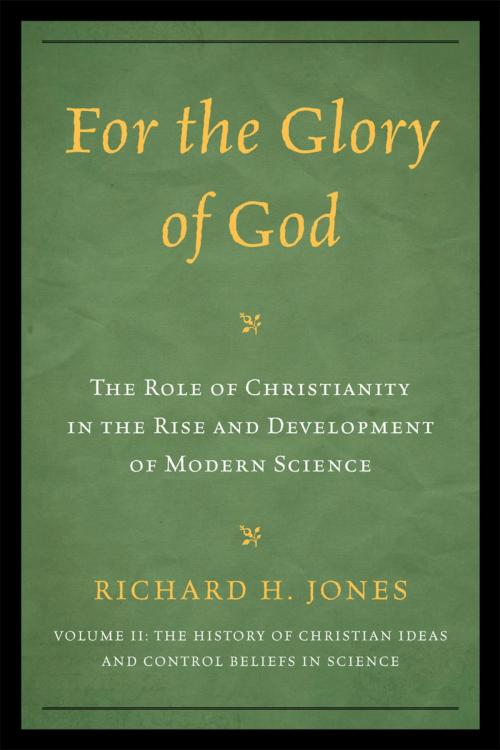 Cover of the book For the Glory of God by Richard H. Jones, UPA