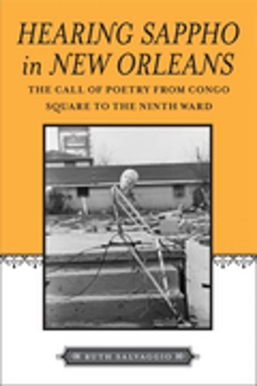 Cover of the book Hearing Sappho in New Orleans by Ruth Salvaggio, LSU Press