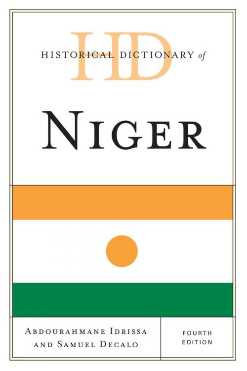 Cover of the book Historical Dictionary of Niger by Abdourahmane Idrissa, Samuel Decalo, Scarecrow Press