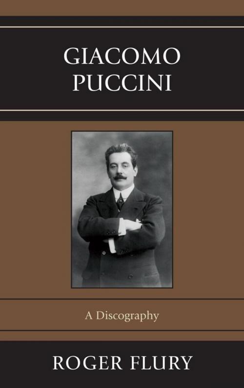 Cover of the book Giacomo Puccini by Roger Flury, Scarecrow Press