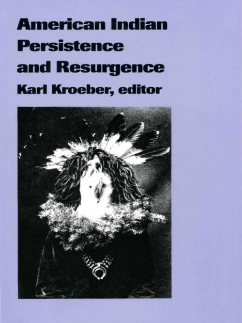 Cover of the book American Indian Persistence and Resurgence by , Duke University Press