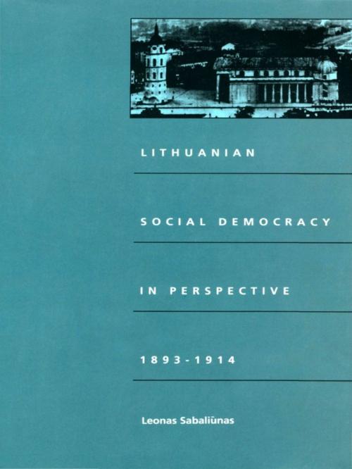 Cover of the book Lithuanian Social Democracy in Perspective, 1893–1914 by Leonas Sabaliunas, Duke University Press