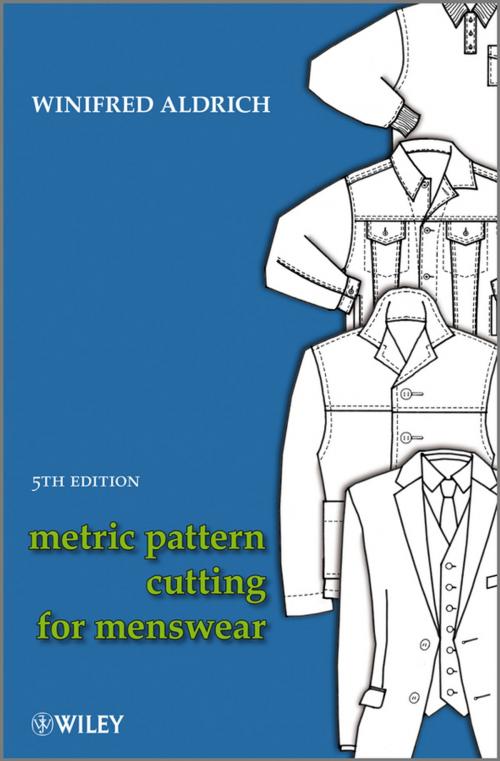 Cover of the book Metric Pattern Cutting for Menswear by Winifred Aldrich, Wiley