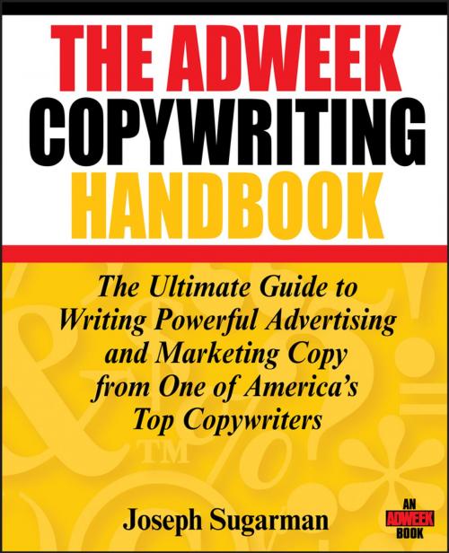 Cover of the book The Adweek Copywriting Handbook by Joseph Sugarman, Wiley