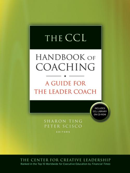 Cover of the book The CCL Handbook of Coaching by Sharon Ting, Peter Scisco, Wiley