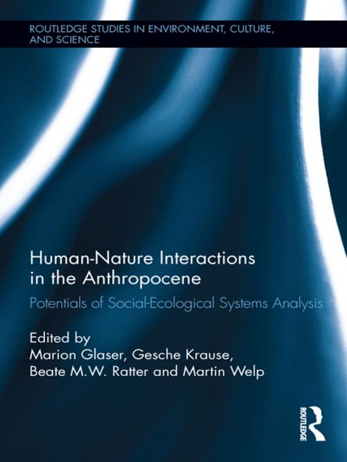 Cover of the book Human-Nature Interactions in the Anthropocene by , Taylor and Francis