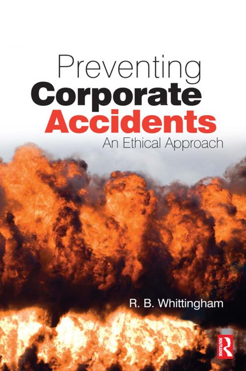 Cover of the book Preventing Corporate Accidents by R B Whittingham, CRC Press