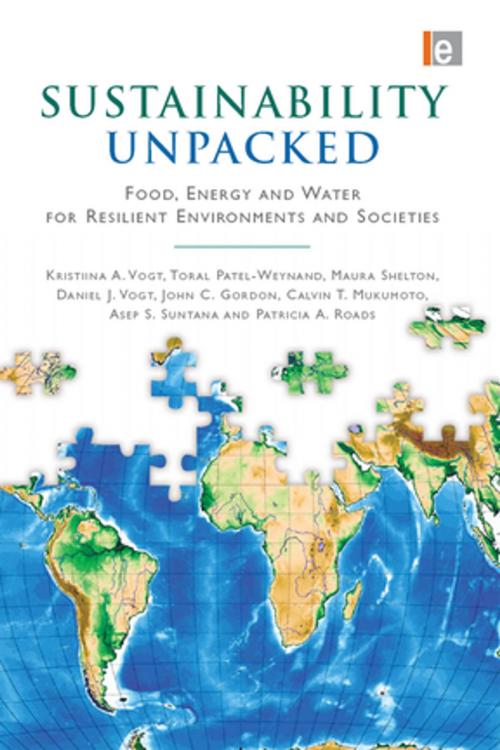 Cover of the book Sustainability Unpacked by Kristiina Vogt, Toral Patel-Weynand, Maura Shelton, Daniel J Vogt, John  C. Gordon, Cal Mukumoto, Asep. S. Suntana, Patricia A. Roads, Taylor and Francis