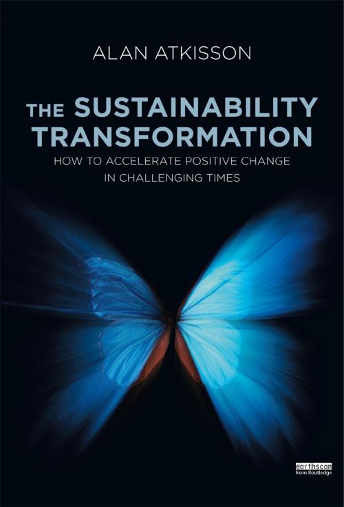 Cover of the book The Sustainability Transformation by Alan AtKisson, Taylor and Francis