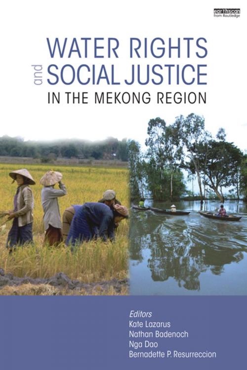 Cover of the book Water Rights and Social Justice in the Mekong Region by , Taylor and Francis