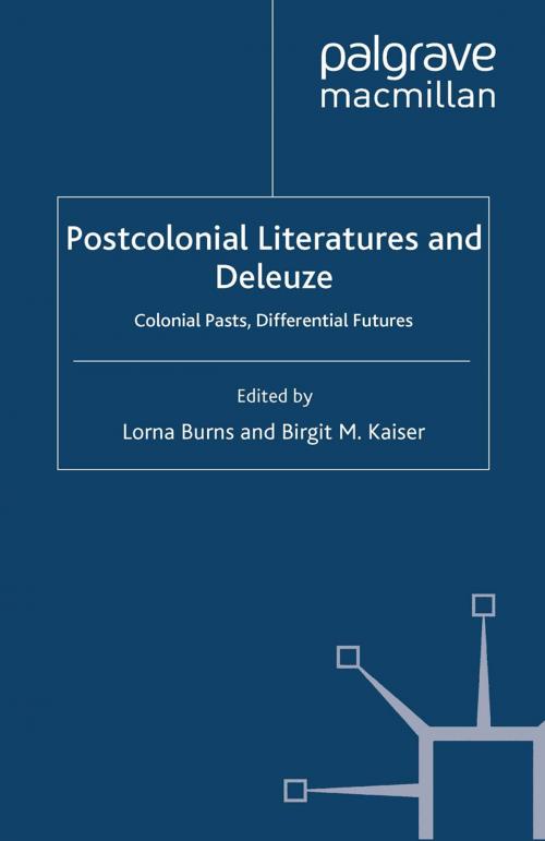Cover of the book Postcolonial Literatures and Deleuze by , Palgrave Macmillan UK