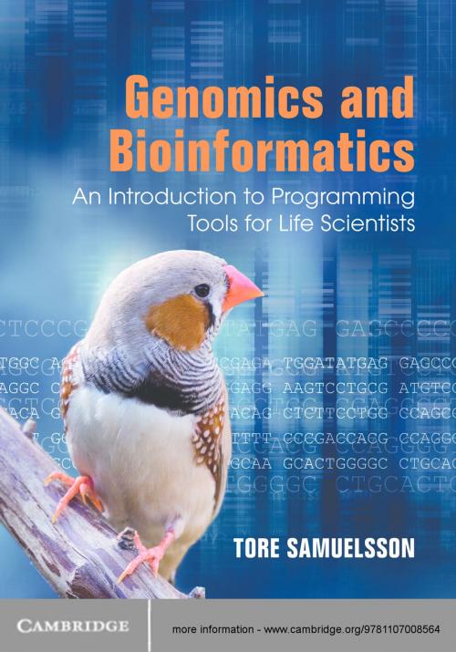 Cover of the book Genomics and Bioinformatics by Tore Samuelsson, Cambridge University Press