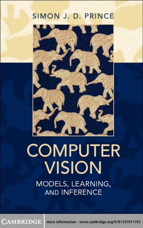 Cover of the book Computer Vision by Simon J. D. Prince, Cambridge University Press