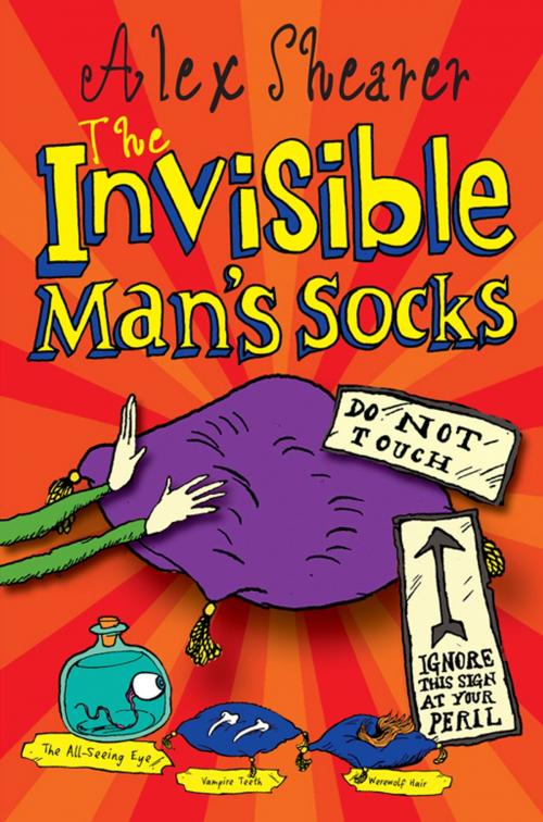 Cover of the book The Invisible Man's Socks by Alex Shearer, Pan Macmillan