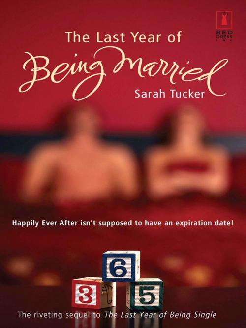 Cover of the book The Last Year of Being Married by Sarah Tucker, Red Dress Ink
