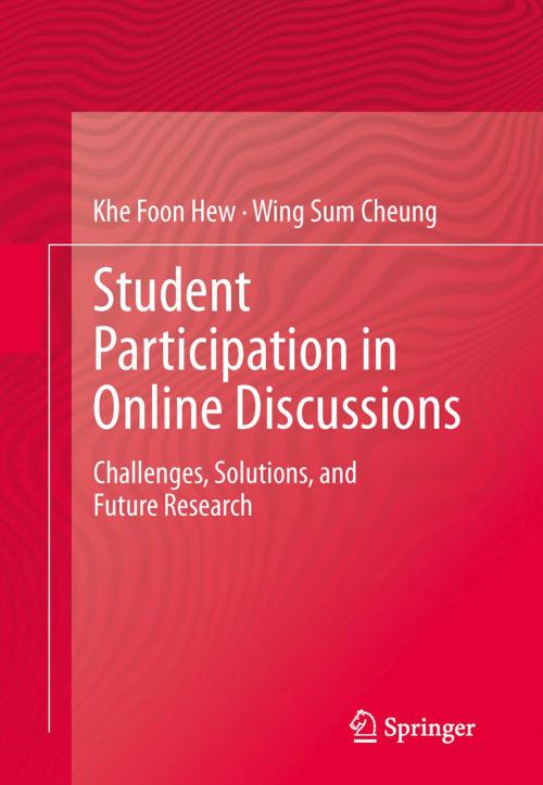 Cover of the book Student Participation in Online Discussions by Wing Sum Cheung, Khe Foon Hew, Springer New York