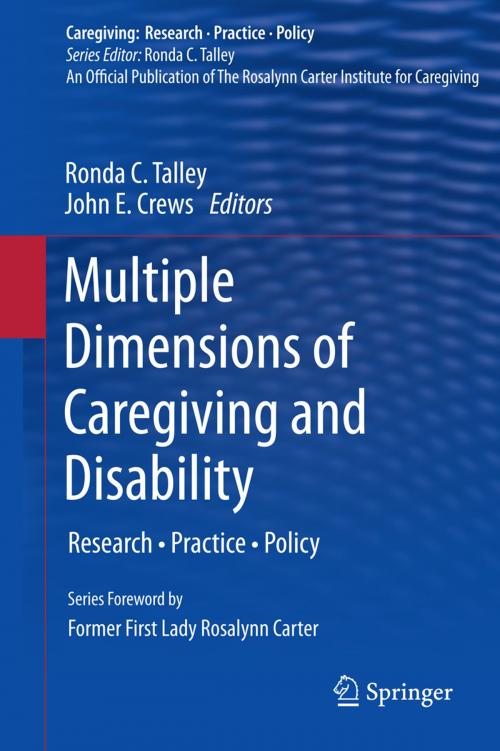 Cover of the book Multiple Dimensions of Caregiving and Disability by , Springer New York