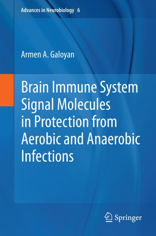 Cover of the book Brain Immune System Signal Molecules in Protection from Aerobic and Anaerobic Infections by Armen A. Galoyan, Springer New York