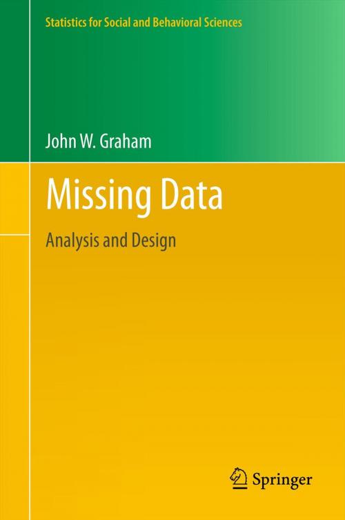 Cover of the book Missing Data by John W. Graham, Springer New York