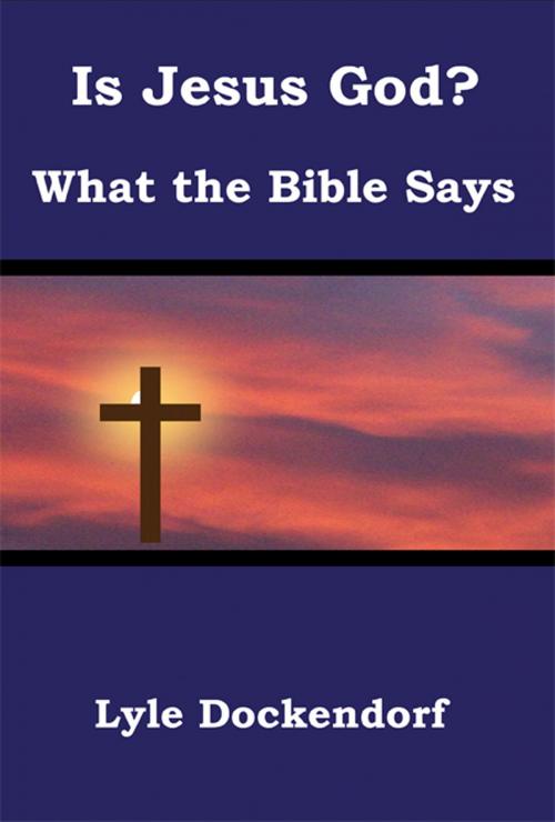 Cover of the book Is Jesus God? What the Bible Says by Lyle Dockendorf, Elderberry Press