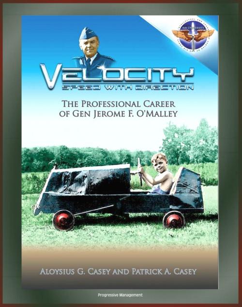 Cover of the book Velocity: Speed with Direction - The Professional Career of General Jerome F. O'Malley - Controversy about North Vietnam Bombing Authorization and President Nixon, the Lavelle Raids of the Vietnam War by Progressive Management, Progressive Management