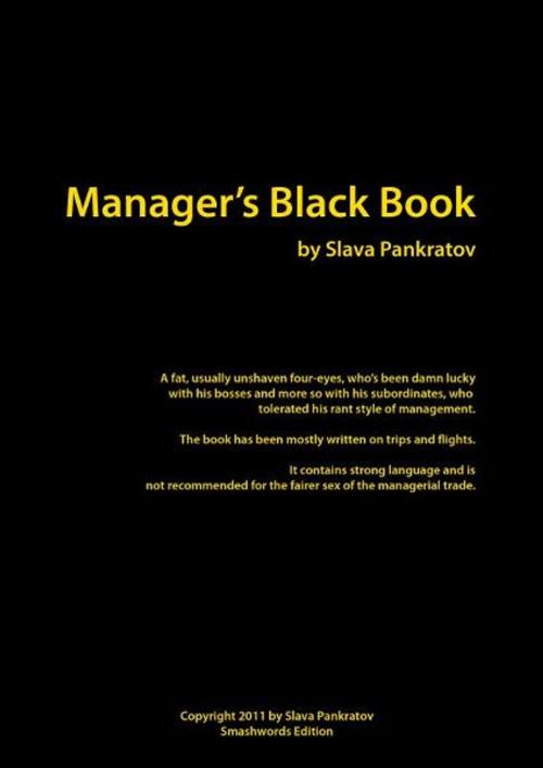 Cover of the book Manager's Black Book by Slava Pankratov, Slava Pankratov