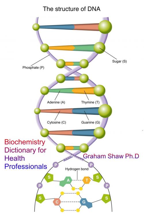 Cover of the book Biochemistry Dictionary for Health Professionals by Graham Shaw, Graham Shaw