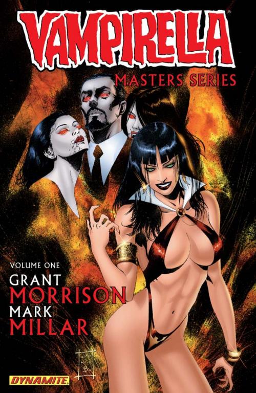 Cover of the book Vampirella Masters Series Vol 1: Grant Morrison and Mark Millar by Grant Morrison, Mark Millar, Dynamite Entertainment