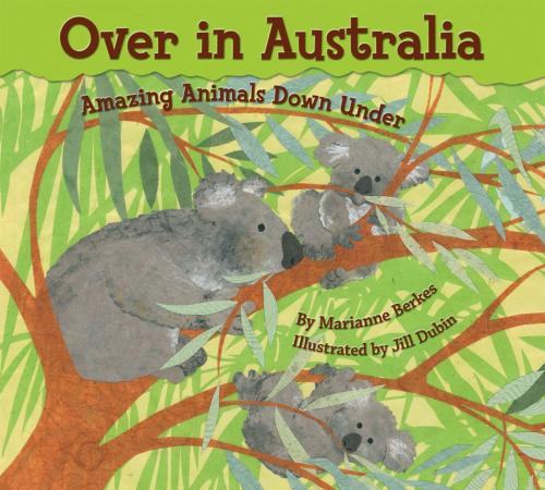 Cover of the book Over in Australia by A01, Dawn Publications