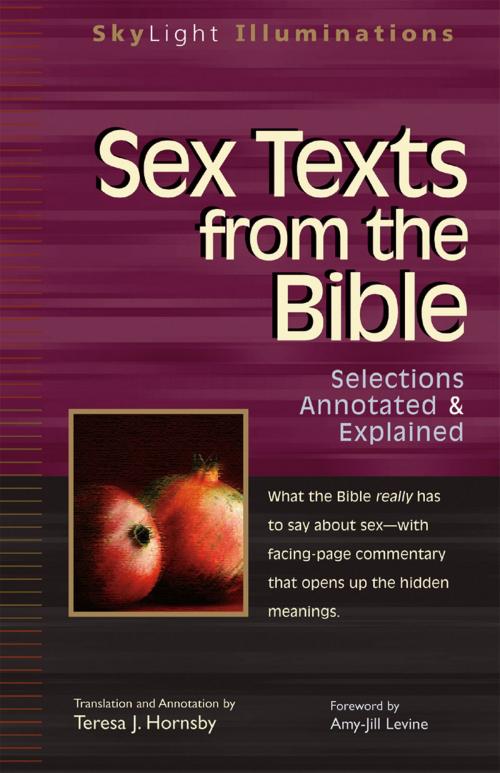 Cover of the book Sex Texts from the Bible by Theresa J. Hornsby, Turner Publishing Company
