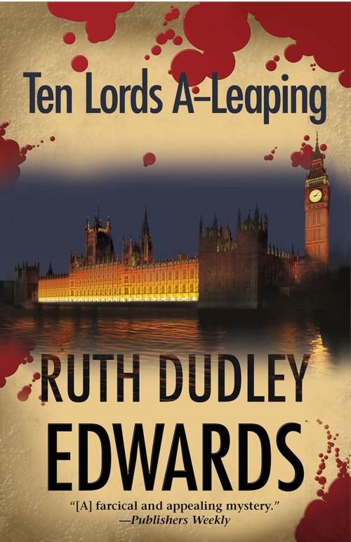 Cover of the book Ten Lords A-Leaping by Ruth Dudley Edwards, Sourcebooks