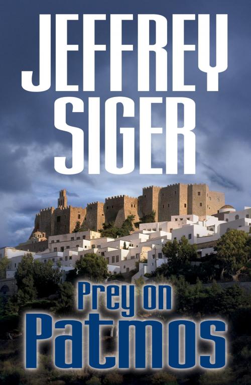 Cover of the book Prey on Patmos by Jeffrey Siger, Sourcebooks