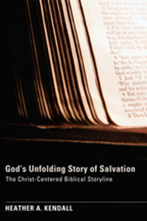Cover of the book God’s Unfolding Story of Salvation by Heather A. Kendall, Wipf and Stock Publishers