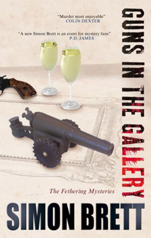 Cover of the book Guns in the Gallery by Simon Brett, Severn House Publishers