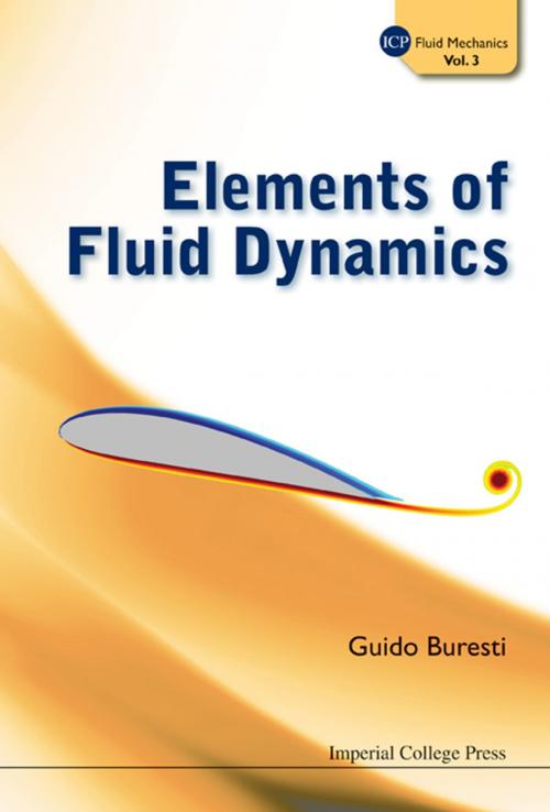 Cover of the book Elements of Fluid Dynamics by Guido Buresti, World Scientific Publishing Company