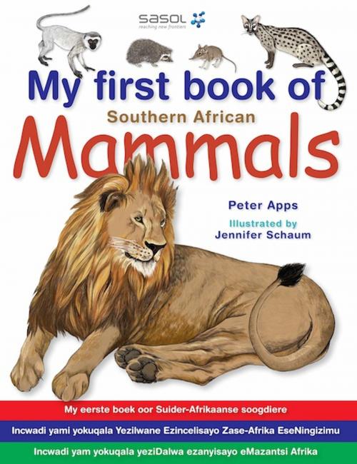 Cover of the book My first book of Southern African Mammals by Peter Apps, Penguin Random House South Africa
