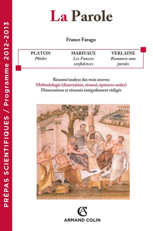 Cover of the book La Parole by France Farago, Nicolas Kiès, Christine Lamotte, Armand Colin