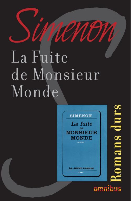 Cover of the book La fuite de monsieur Monde by Georges SIMENON, Place des éditeurs